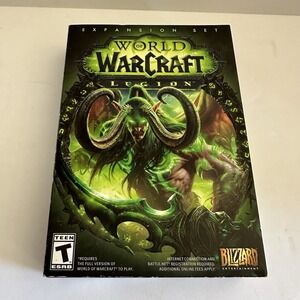 World of Warcraft: Legion Expansion Set Disc‎ Pamphlets Note Pad Redemption